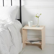 편백나무 오픈 미니 협탁 수납장 인테리어소품, 상세페이지 참조