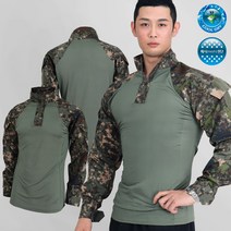 전술 컴뱃셔츠 긴팔 육군 디지털 택티컬 군인티셔츠