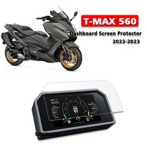 야마하 YAMAHA T MAX 560 대시 보드 화면 보호기 TMAX 2022 2023 액세서리 클러스터 스크래치 보호 필름, 1.2PCS