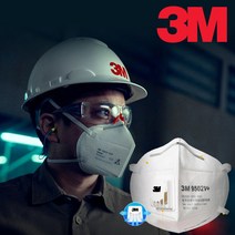 3M 마스크 9502V+ KN95 1급 방진마스크 25매 개별포장