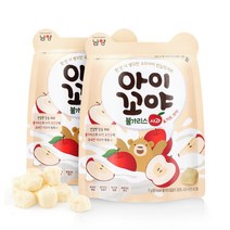 남양 펜트리 과자 간식 아이꼬야 불가리스 요거트볼(사과) 유산균 2개