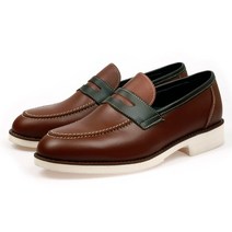 해피슈즈 50-LS-04 브라운 남성로퍼 남자구두 캐쥬얼구두 브라운남자구두 국내제작