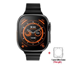 2Pcs/3Pcs/4Pcs ZD8 울트라 맥스 스마트 워치 2.08 "망막 스크린 시리즈 8 49mm 티타늄 합금 NFC ECG, 02 black_02 3 PCS
