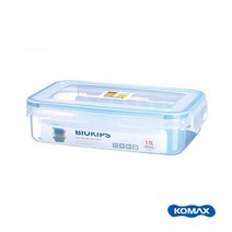 코멕스 바이오킵스 직사각4호 밀폐용기 투명용기