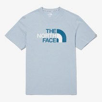 노스페이스 NT7UN17M 화이트라벨 레트로 로고 EX 반팔 라운드티