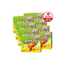 롯데제과 오리온 카스타드12P 276g 12개입 x8개 1박스, 오리온 카스타드12P 276g(12개입