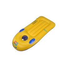 수상보드 전동서핑 숏보드 제트서퍼 스킴 포일 전동웨이크 야외 pvc 안전 풍선, 노란색