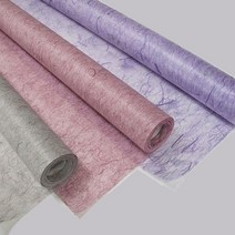 선유지 마섬유 한지 1.2m x 20m 롤한지 벽지 창호지 인테리어, 보라