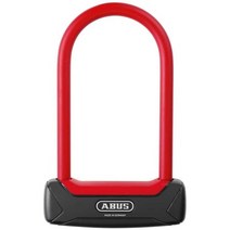 일본직발송 9. 아부스(ABUS) [일본정품] ABUS (아부스) 믿음의 독일 브랜드 자전거 U자 잠금 2년 보증 [, One Size_One Color, One Size_One Color, One Color