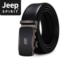 JEEP SPIRIT 비지니스 자동 소가죽 벨트 BT364