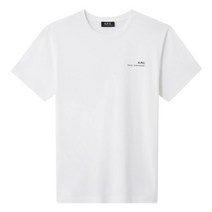 아페쎄 아페쎄 아이템 로고 티셔츠 화이트 /반팔/반팔티/ COEOP-H26904-AAB