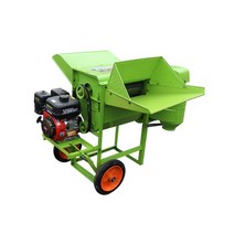 들깨 터는 기계 탈곡기 농업용 곡물 콩 타작기, 50형 + 바퀴