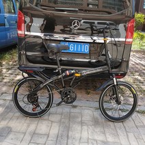 벤츠자전거 메르세데스 20인치 접이식 폴딩 로고, 레드 시프트 보조휠 16인치