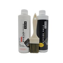 청정세상 곰팡이제거제500g 락스제로곰팡이방지제500ml 세트(붓1개 포함)