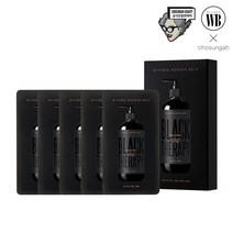 [원더바스] 블랙 테라피 탈모 증상 완화 샴푸 (8ml*5매입), 블랙 테라피 체험분(5매입)