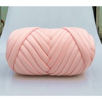 세븐컨셉 자이언트 얀 1kg 털실 DIY 뜨개실 망고실 빅얀 굵은실, M12 피치핑크