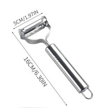 콩터는기계 땅콩까는기계 땅콩탈피기 스테인레스 스틸 필러 과일 야채 멜론 감자 당근 오이 다기능 강판 줄리엔 슬라이스 홈 주방 도구, 투인원