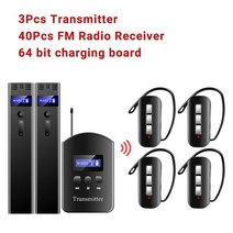 교회 교육을 안내하기위한 좋은 음질/동시 변환 장치를 갖춘 용 무선 투어 가이드 시스템, 04 orange