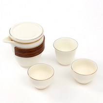 순수 차생활 휴대용 다기세트(3인) (골드림V), 상세페이지 참조, 상세페이지 참조, 상세페이지 참조