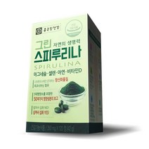 종근당건강 그린 스피루리나, 120정, 4개, 4개, 120정