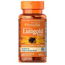 Puritans Pride Lutigold Lutein 루테인 제아잔틴 해외, 3개