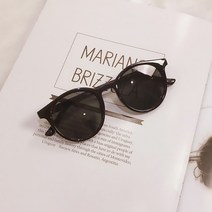 4컬러 남녀공용 뿔테 연예인 패션선글라스