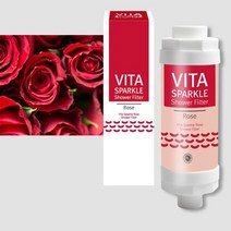 비타민샤워필터 향기나는샤워기 아토피샤워필터(장미), 1개