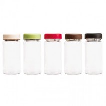 마이보틀 투명 친환경 국산 350ml 판촉물 인쇄 텀블러, 브라운