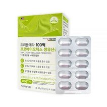 100억 프로바이오틱스 생유산균 17종+아연 함유 60캡슐, 상세페이지 참조, 상세페이지 참조