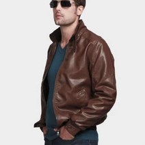 오토바이바람막이 남자라이더자켓 라이더 자켓 레더 아우터 바이크 재킷 간절기 잠바