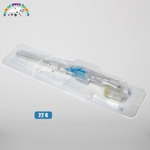 일회용 개 고양이 I. V. 캐뉼라 애완 동물 카테터 헤파린 캡, 22G, 20 장