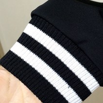 퀼트가게두꺼운 아크릴 점퍼 시보리 니트 소매 밑단 리폼 천, 차콜