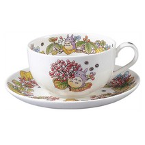 Noritake 노리타케 이웃집토토로 밀크티잔 커피컵 소서 세트 / 가막살나무, 상세페이지 참조