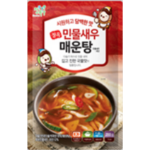정옥 국내산 다슬기로 우린 시원하고 얼큰한 민물새우매운탕, 350g, 25개