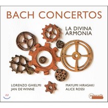 [CD] Lorenzo Ghielmi 바흐: 하프시코드 협주곡 바이올린 협주곡 삼중협주곡 외 (J.S. Bach: Concertos BWV1055 104...
