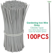 고추말뚝 고추지지대 고추대 고추대뽑기 고추말뚝 100pcs 녹색 원예 포도 나무 등반 식물 케이블 타이 라인 식물 브래킷 부품 분재 꽃 오이 포도 등나무 지원, 30cm, 회색-100pcs