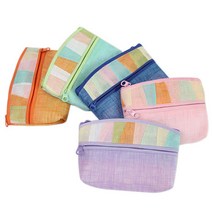 [박씨상방] 고급모시 티슈동전지갑, 단품