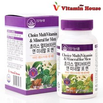 비타민하우스 초이스멀티비타민앤미네랄 포맨(900mg*180정)