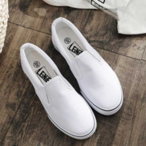 오너클랜 요즘 핫한 슬립온 큰신발 끈없는 스니커즈 슈즈 신발