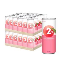 2% 부족할 때 복숭아맛 240ml x 30캔 x 2팩, 1