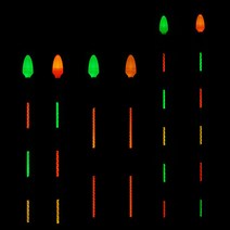국산 나루예 전자탑 플러스 자이언트/민물찌/전자찌/나루예찌, 110mm(3목)-오렌지／하부0.9