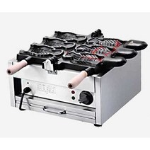 붕어빵틀 큰붕어 전기 타이야끼 도미빵 기계 3구 팬, 1. 3000W 붕어빵 5개형
