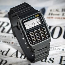 CASIO CA-53W-1Z 카시오 우레탄밴드 계산기시계