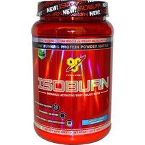 BSN Isoburn 매타볼릭 액티베이트 웨이 아이솔레이트 블렌드 바닐라 아이스크림 1.32 lb (600 g)