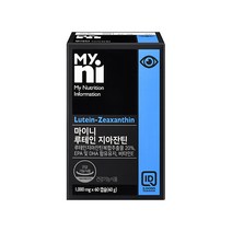 마이니 루테인지아잔틴 루테인 지아잔틴 아스타잔틴 오메가 황반 오메가3 항산화 마리골드 눈건강, 60캡슐 (PTP포장)