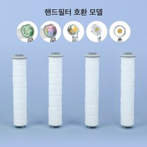 오엘라 LED 비타민 샤워기 헤드 세디먼트 필터(4EA), 샤워기필터 1SET(4EA)