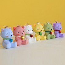 고양이 차량용 인테리어용 석고방향제, 화이트, 어벤투스