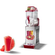 슬러시기계 110V 220V 슬러시 머신 2x12l 더블 탱크 냉동 음료 스무디 디스펜서 아이스 쿨 주스 메이커, 03 세 항아리, 02 By express price