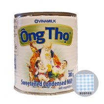 베트남 옹또 연유 ONG THO 비나밀크 Sweetened Condensed Milk 클린행주증정, 380g+행주1개