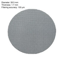 드롱기 커피머신 호환 553.558.5mm 커피 퍽 스크린 필터 메쉬 머신 용 익스프레소 포타필터 가기 브레빌 범, 02 58.5mm